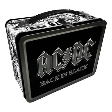 Imagem de AQUARIUS AC/DC Fun Box - Sturdy Tin Storage Box with Plastic Handle & Embossed Front Cover - Officially Licensed Merhandise & Collectible Gift