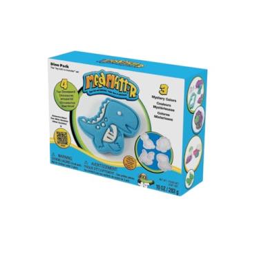 Imagem de MAD MATTR – Dino Pack with 4 Dinosaur Molds & 3 Mystery Colors – Super Soft Sensory Dough for Creative STEM Play