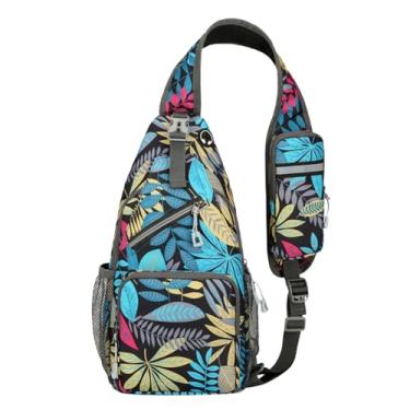 Imagem de Bolsa Transversal Sling de Peito Pequena Mochila para Viagem e Trekking Moderna Compras