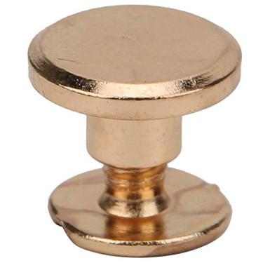 Imagem de Generic Rebites de Prego Com Parafuso de Latão 6,5 Mm Fixador Anticorrosão para Artesanato de Couro DIY 50 Conjuntos para Bolsas, Sapatos, Chapéus, Cintos Ouro/prata/cor de Arma/bronze (cobre 2)