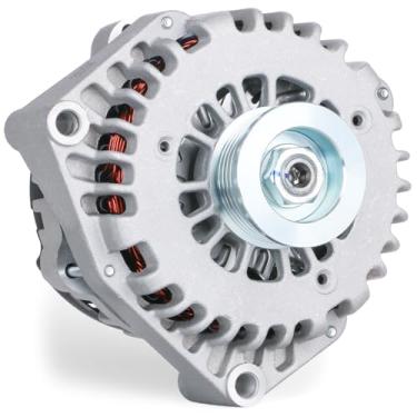 Imagem de Alternador 8302N-6G1 adequado para Chevrolet Silverado 1500 GMC Sierra 1500 2005-2006, Chevrolet Avalanche 1500 2005-2006, GMC Sierra 1500 Classic, Alternador 12V 145Amp 6-Groove, ADR0366 8 4000