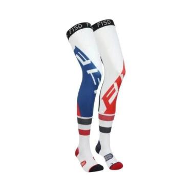 Imagem de Meia De Compressão Para Joelho De Motocicleta, Meia De Proteção Para M
