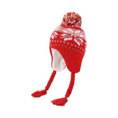 Imagem de Chapéus de inverno para meninos e meninas, gorro com forro de lã, chap