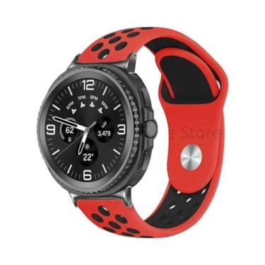 Imagem de Pulseira De Relógio Esportiva De Silicone Respirável Para Samsung Gala