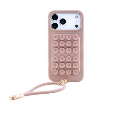 Imagem de Capa iPhone 17 Pro Max Loop Originais iPlace, Avelã