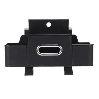 Imagem de Asixxsix Organizador de Assento Traseiro de Carro, Caixa de Armazenamento de Encosto de Cabeça de Plástico Premium Com Porta copos e Caixa de Lenços, Organizador Multifuncional de Assento (Preta)