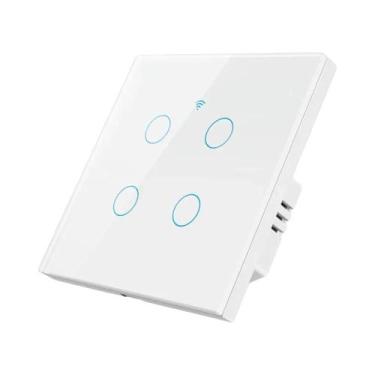 Imagem de Interruptor Inteligente WiFi EU Com Fio Neutro/Sem Fio Neutro 220V Fun
