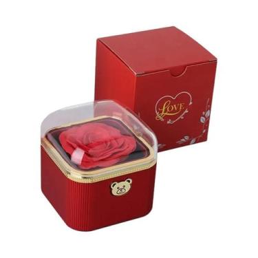 Imagem de Caixa De Joias Em Forma De Urso Com Aroma De Rosa, Presente Surpresa A
