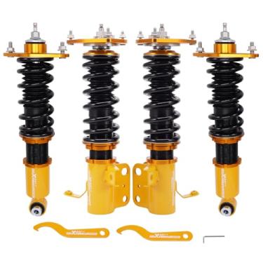 Imagem de maXpeedingrods Coilovers de amortecedor de 24 maneiras Adj. para Subaru BRZ 2012-2020 para Scion FR-S 2012-2020 para Toyota 86 2012-2020 Amortecedor Suspensão de choque