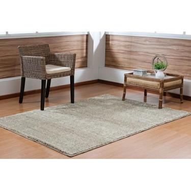 Imagem de Tapete 200x250 luxo oasis toque macio 100% antiderrapante pousada sala