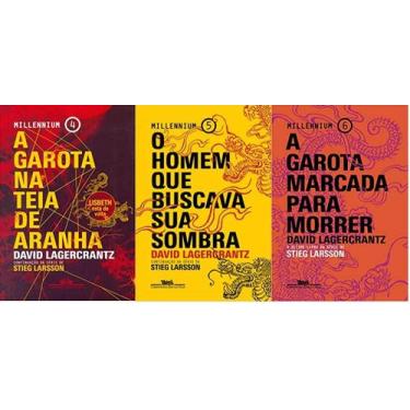 Imagem de KIT 3 LIVROS MILLENNIUM Stieg Larsson A garota na teia de aranha + O h