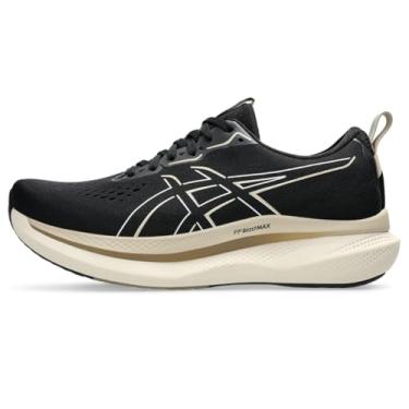 Imagem de ASICS Tênis de corrida masculino GLIDERIDE MAX, Preto/aveia, 43
