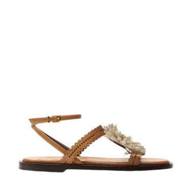 Imagem de Sandalia Vicenza Diana Caramelo Flor