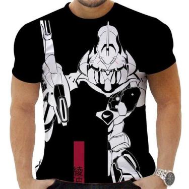 Imagem de Camiseta Camisa Personalizada Anime Clássico Genesis Evangelion 02 - Z