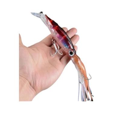 Imagem de Isca Luminosa Para Polvo E Lula 130mm FLYSAND, Wobbler Para Pesca Marí