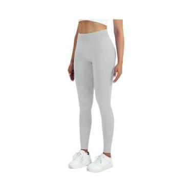 Imagem de Calças De Yoga Femininas De Cintura Baixa Com Efeito Levanta Bumbum E 