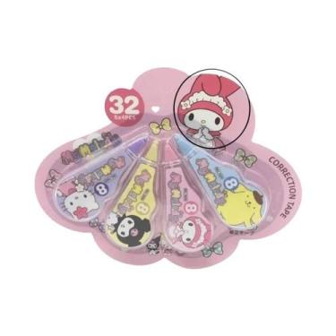 Imagem de Conjunto De Material Escolar Kawaii Kuromi Cinnamoroll 4/8 Peças Acess