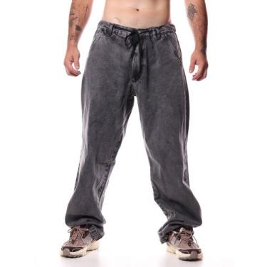 Imagem de Calça Jeans Bali Company Marmorizada, Preto marmorizado, 42