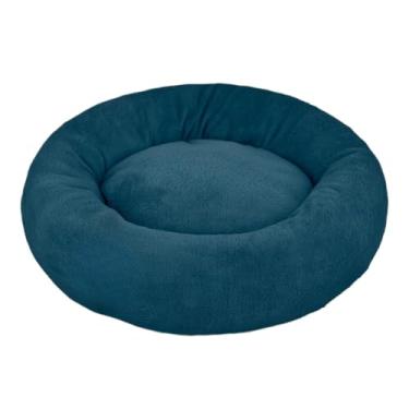 Imagem de Cama Ninho Soft Gato e Cachorro 50cm cama pet cama para gato cama para gatos caminha de cachorro(Azul Gris)