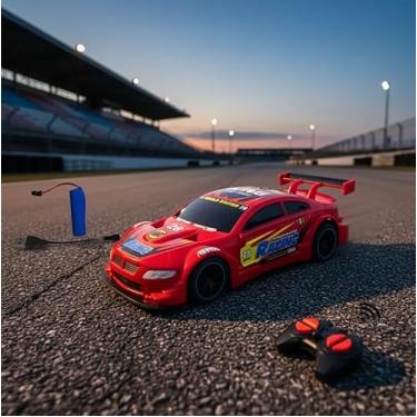 Imagem de Carrinho de Controle Remoto Super Speed Recarregável – Brinquedo Infantil (Cores Variadas) (Vermelho)