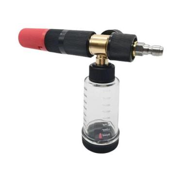 Imagem de Canhão De Espuma Ajustável 100ml Com Bico Pulverizador De Sabão Para L