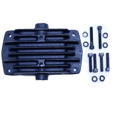 Imagem de Tampa Cilindro Schulz Csl10Br Csl15Br Ferro com Kit Parafusos