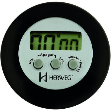 Imagem de Temporizador Cronômetro Regressivo Progressivo Azul 3308 Preto