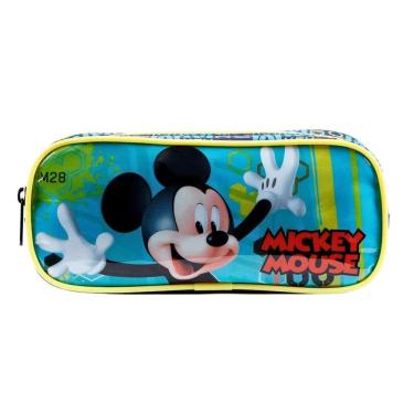 Imagem de Estojo Escolar Simples Mickey Xeryus