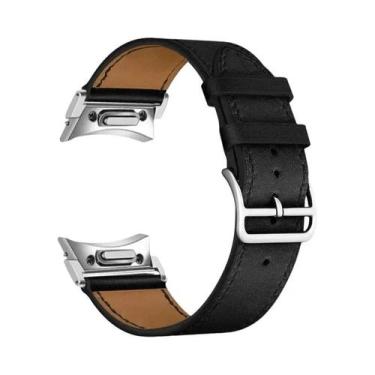 Imagem de Pulseira De Couro Quick Fit Para Samsung Galaxy Watch 6/5/4 40mm 44mm 
