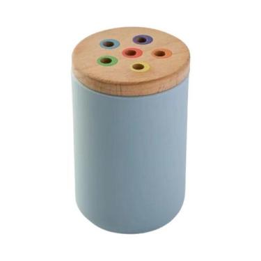 Imagem de Copos De Classificação De Madeira Montessori, Brinquedos Educacionais 