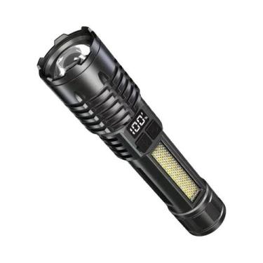 Imagem de Lanterna LED Ultra Brilhante 500000000LM Recarregável, Tocha Tática De