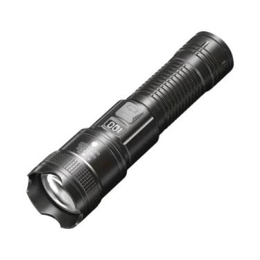 Imagem de Lanterna Tática Portátil Recarregável De 100.000 Lúmens, À Prova D'águ