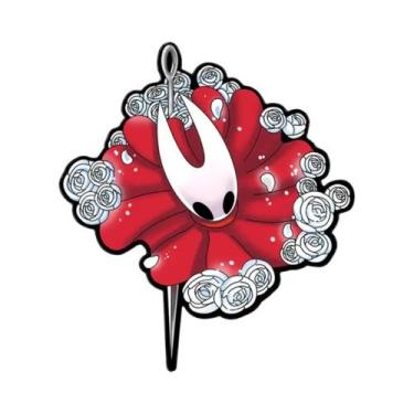 Imagem de Conjunto De Pins Esmaltados Hollow Knight Silksong 4 Peças, Broches De