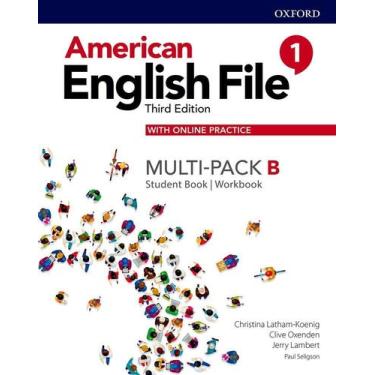 Imagem de American english file 1b - multi-pack with online practice - 3rd - OXF