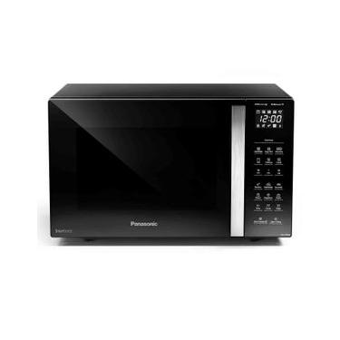 Imagem de Micro-ondas de Mesa Panasonic com 30 Litros de Capacidade e Grill Preto - NN-GT68LBRU