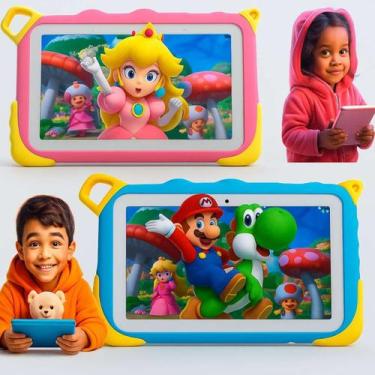 Imagem de Tablet Infantil Educativo Android Presente Dia Das Crianças Para Menin