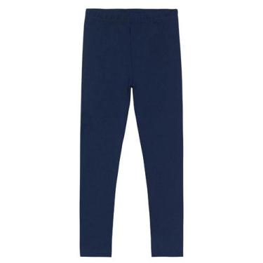 Imagem de Calça legging infantil unissex térmica pesada Brandil Azul, 2, Azul