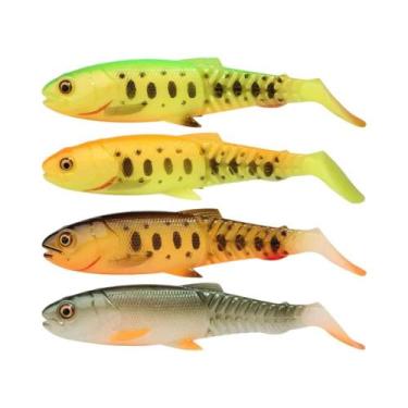 Imagem de Isca Artificial De Silicone Predator Swimbait Com Cauda De Pá Para Pes