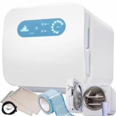 Imagem de Autoclave Cristofoli Vitale 12 Litros + Embalagem Tubular - Cristofóli