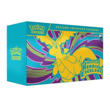 Imagem de Box 121 Cartas Pokémon TCG Coleção Treinador Avançado Megaevolução, He
