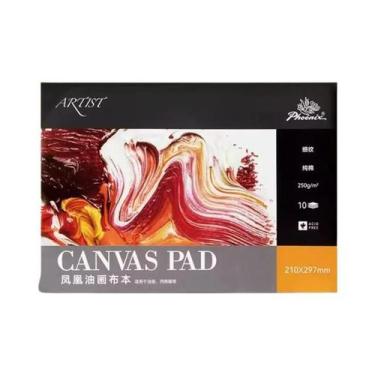 Imagem de Tela De Algodão Para Pintura Acrílica, 10 Folhas A3 A4 A5, Espessa E R