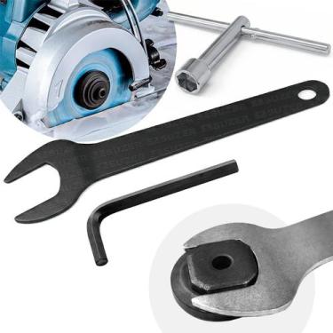 Imagem de Kit 2 Chaves Prender Disco Serra Mármore Profissional Flange Makita 41