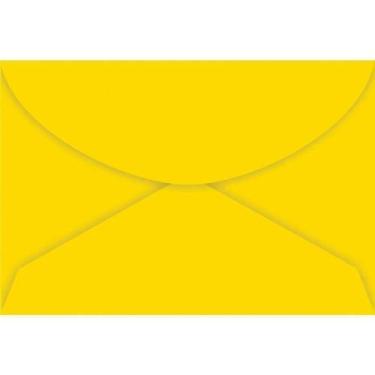 Imagem de Envelope para Cartão de Visita Amarelo 72x108mm 80g Foroni