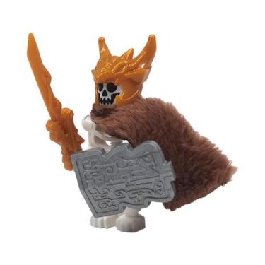 Imagem de Conjunto De Blocos De Montar De Mini Bonecos De Esqueletos Do Exército