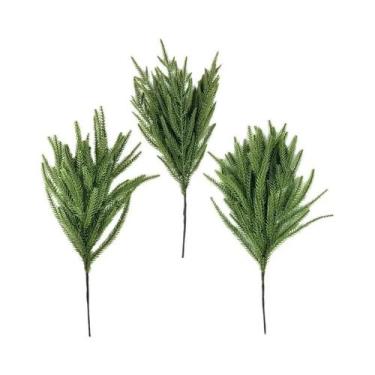 Imagem de Galho De Pinheiro Norfolk Artificial Realista Para Guirlanda De Natal,