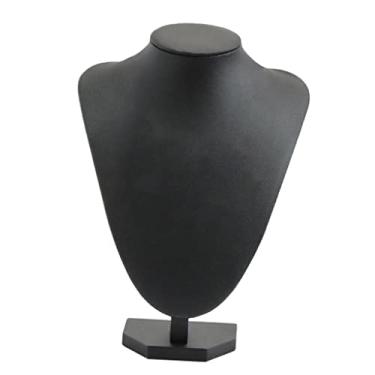 Imagem de Almencla Colar Simples Pingente Jóias Expositor Busto Manequim Suporte Suporte Rack para Manequim, Estável - 21 x 16 cm