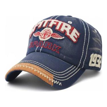 Imagem de Boné Baseball Acid Washed Vintage – Algodão Estonado Estilo Dad Hat – Luke Sports
