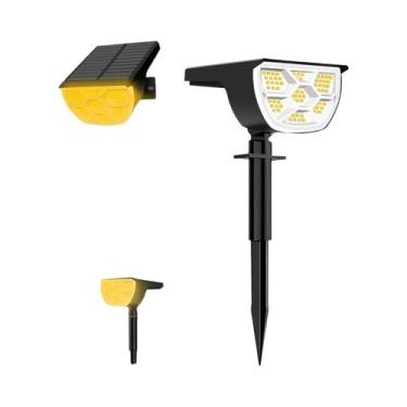Imagem de Refletores Solares Para Jardim 72/68 LED IP65 À Prova d'Água Com 3 Mod