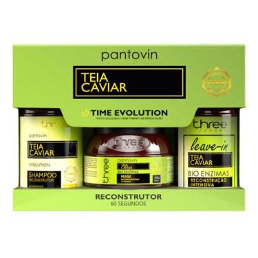 Imagem de Pantovin Teia de Caviar - Kit Reconstrução (3 Produtos)