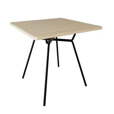 Imagem de Mesa de Jantar Quadrada 90cm Barcelona Ciliegio